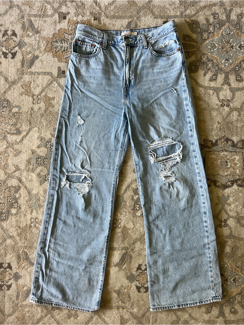 Levi's Rib Cage Wide Leg Jeans Size 29
